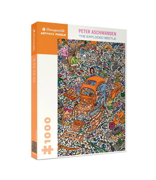 Pomegranate, Peter Aschwanden: The Exploded Beetle 1000-Piece Jigsaw Puzzle