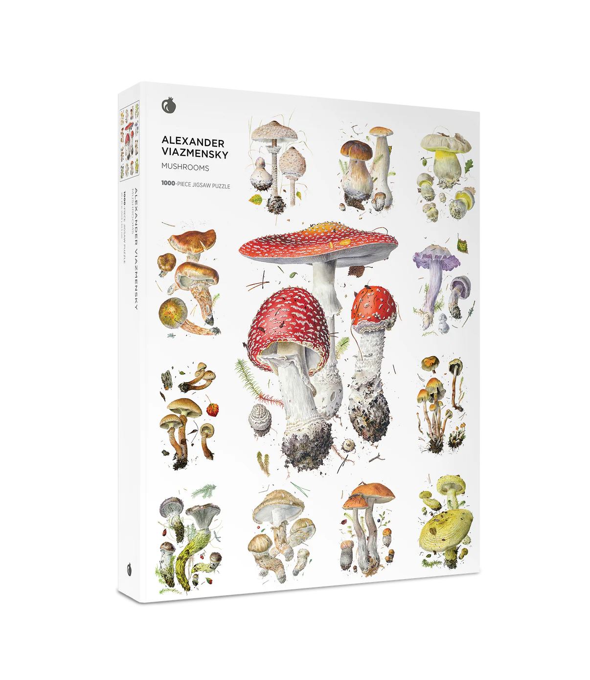 Pomegranate, Mushrooms: Alexander Viazmensky 1000-Piece Jigsaw Puzzle