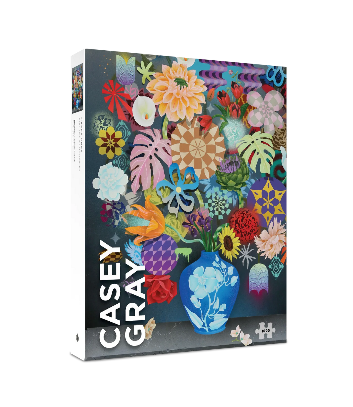 Pomegranate, Casey Gray: Still Life with Flowers 1000-Piece Jigsaw Puzzle