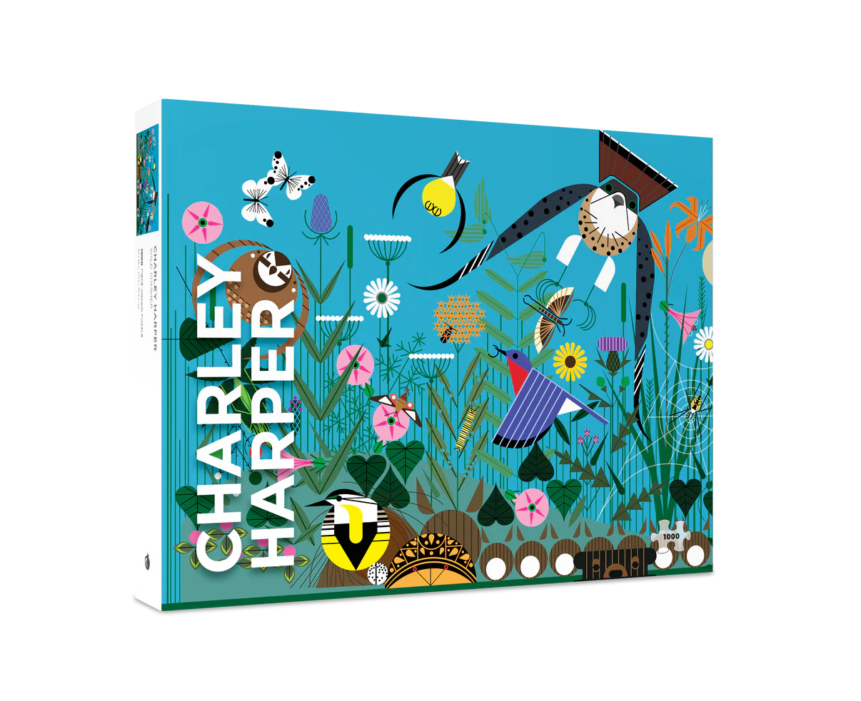 Pomegranate, Charley Harper: Wild Summer 1000-Piece Jigsaw Puzzle