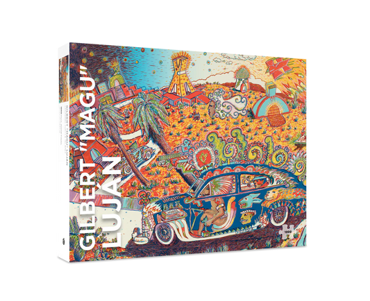 Pomegranate, Gilbert “Magu” Luján: Cruising Turtle Island 1000-Piece Jigsaw Puzzle