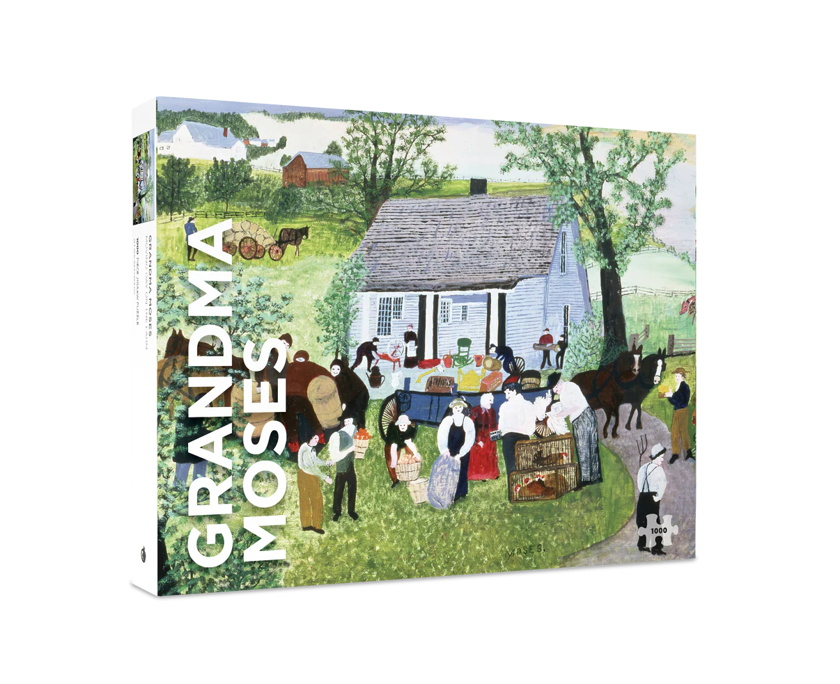 Pomegranate, Grandma Moses: Moving Day on the Farm 1000-Piece Jigsaw Puzzle