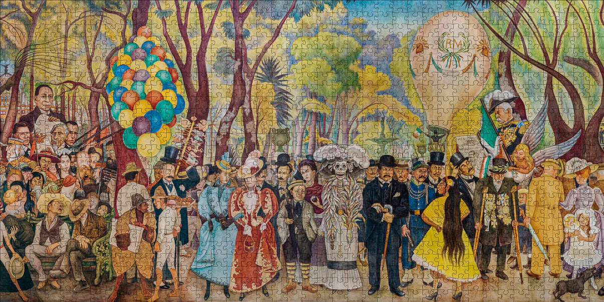 Pomegranate, Diego Rivera: Dream of a Sunday Afternoon in Alameda Park 1000-Piece Jigsaw Puzzle