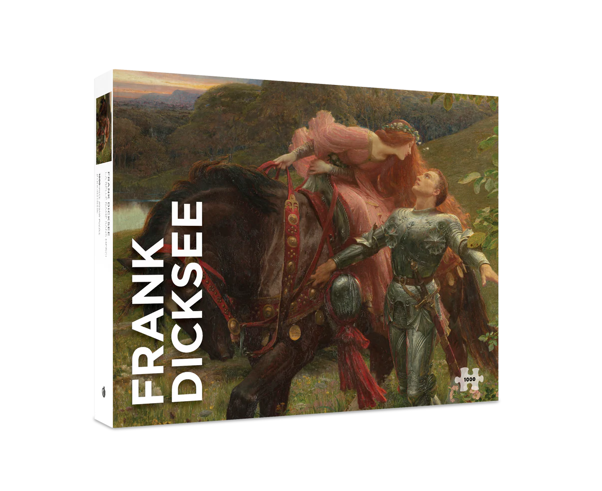 Pomegranate, Frank Dicksee: La Belle Dame sans Merci 1000-Piece Jigsaw Puzzle