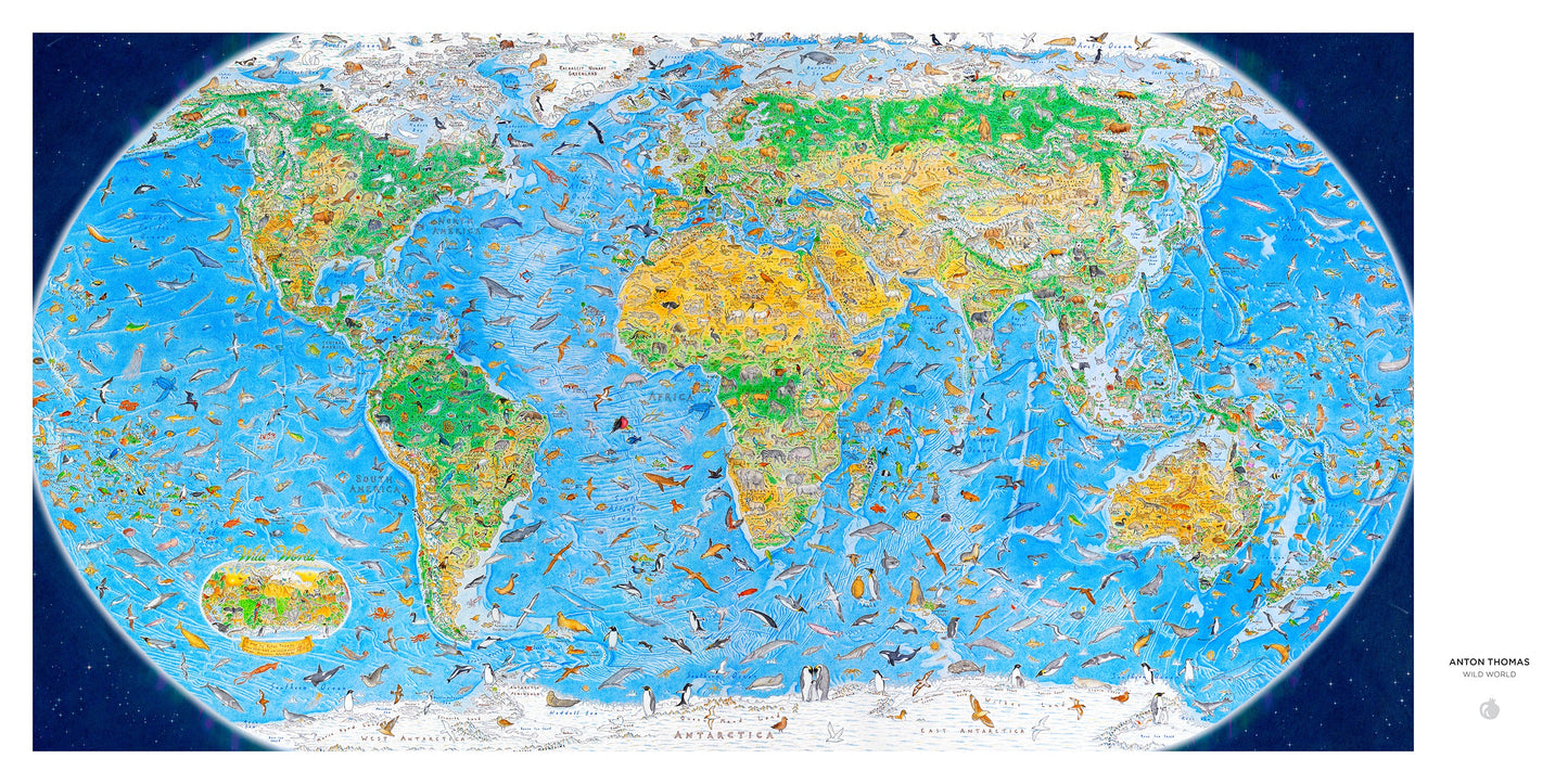 Pomegranate, Anton Thomas: Wild World 1500-Piece Jigsaw Puzzle
