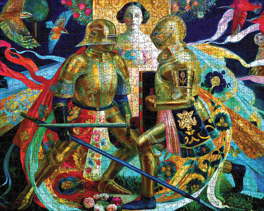 Pomegranate, Olga Suvorova: The Duel 1000-Piece Jigsaw Puzzle