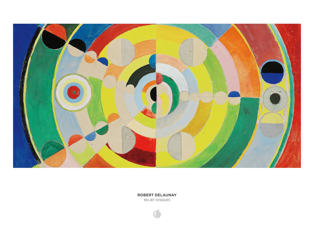 Pomegranate, Robert Delaunay: Relief-disques 1000-Piece Jigsaw Puzzle