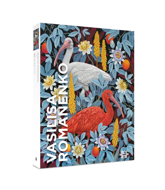Pomegranate, Vasilisa Romanenko: Ibises 1000-Piece Jigsaw Puzzle