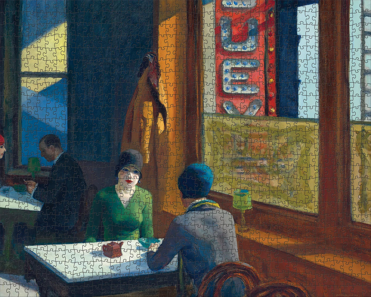Pomegranate, Edward Hopper: Chop Suey 1000-Piece Jigsaw Puzzle