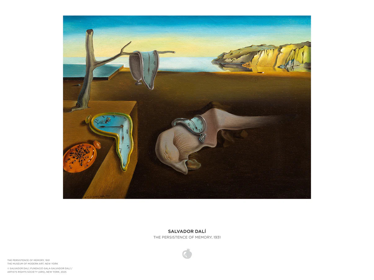Pomegranate, Salvador Dalí: The Persistence of Memory 1000-Piece Jigsaw Puzzle