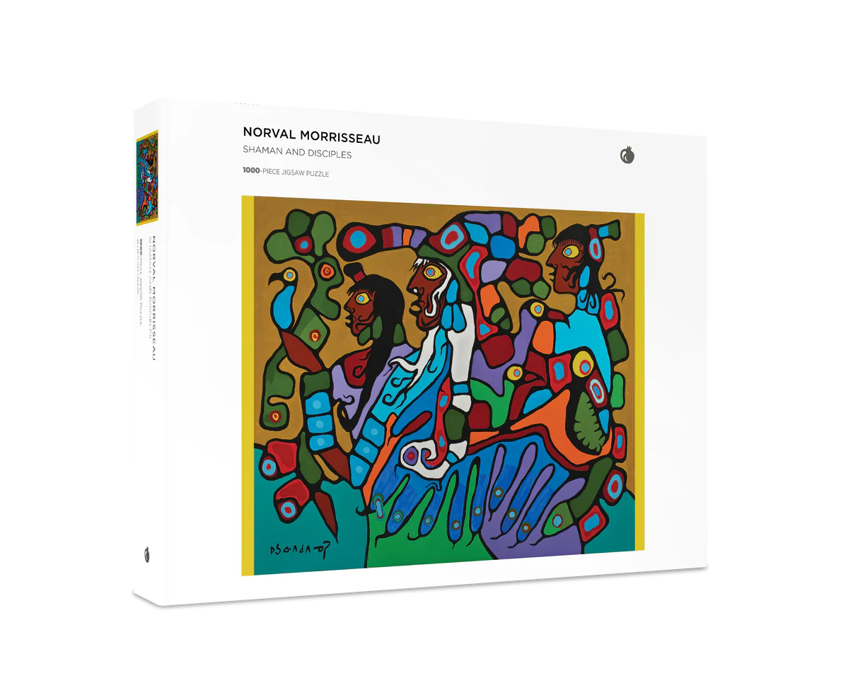Pomegranate, Norval Morrisseau: Shaman and Disciples 1000-Piece Jigsaw Puzzle