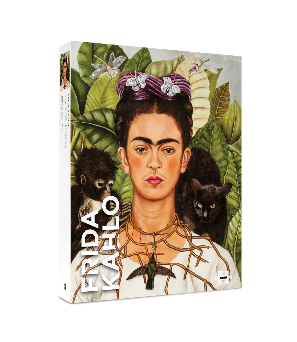 Pomegranate, Frida Kahlo: Self-Portrait with Thorn Necklace and Hummingbird 1000-Piece Jigsaw Puzzle