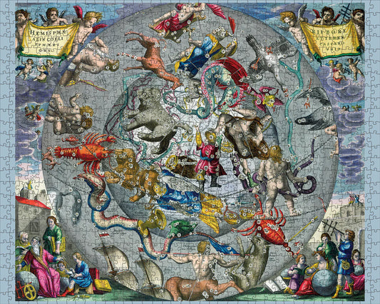 Pomegranate, Andreas Cellarius: Celestial Atlas 1000-Piece Jigsaw Puzzle
