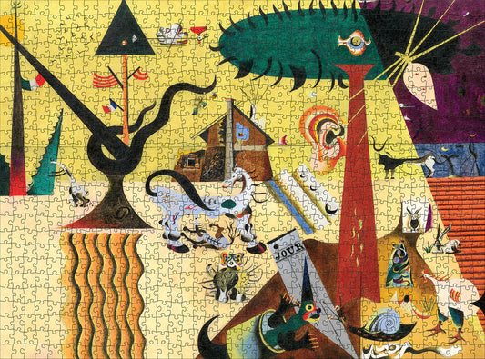 Pomegranate, Joan Miró: The Tilled Field 1000-Piece Jigsaw Puzzle