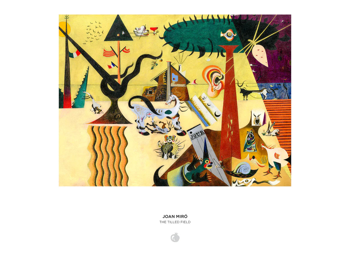 Pomegranate, Joan Miró: The Tilled Field 1000-Piece Jigsaw Puzzle