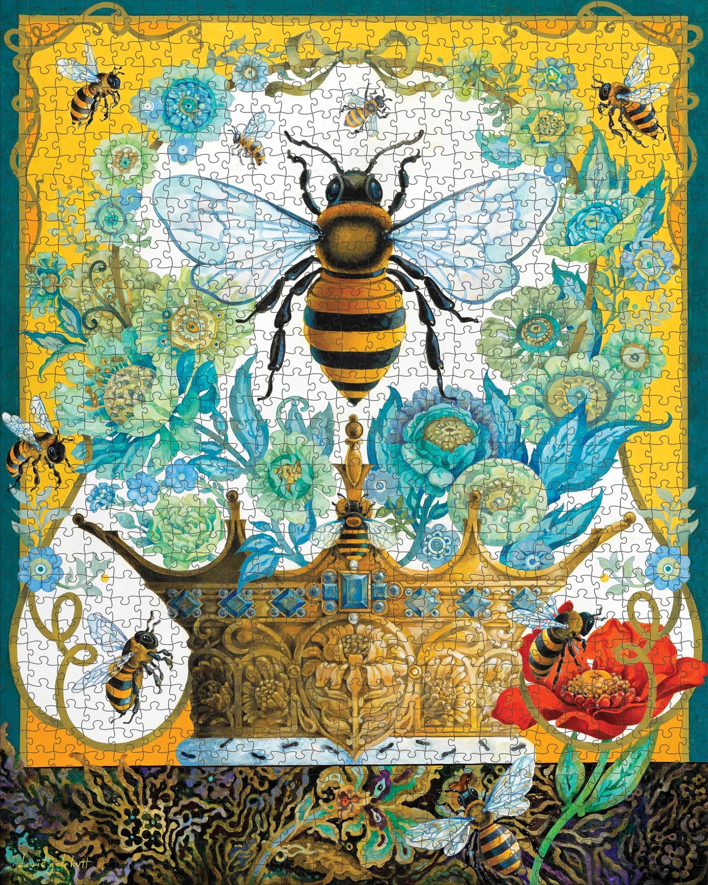 Pomegranate, David Galchutt: Nature's Crowning Glory 1000-Piece Jigsaw Puzzle