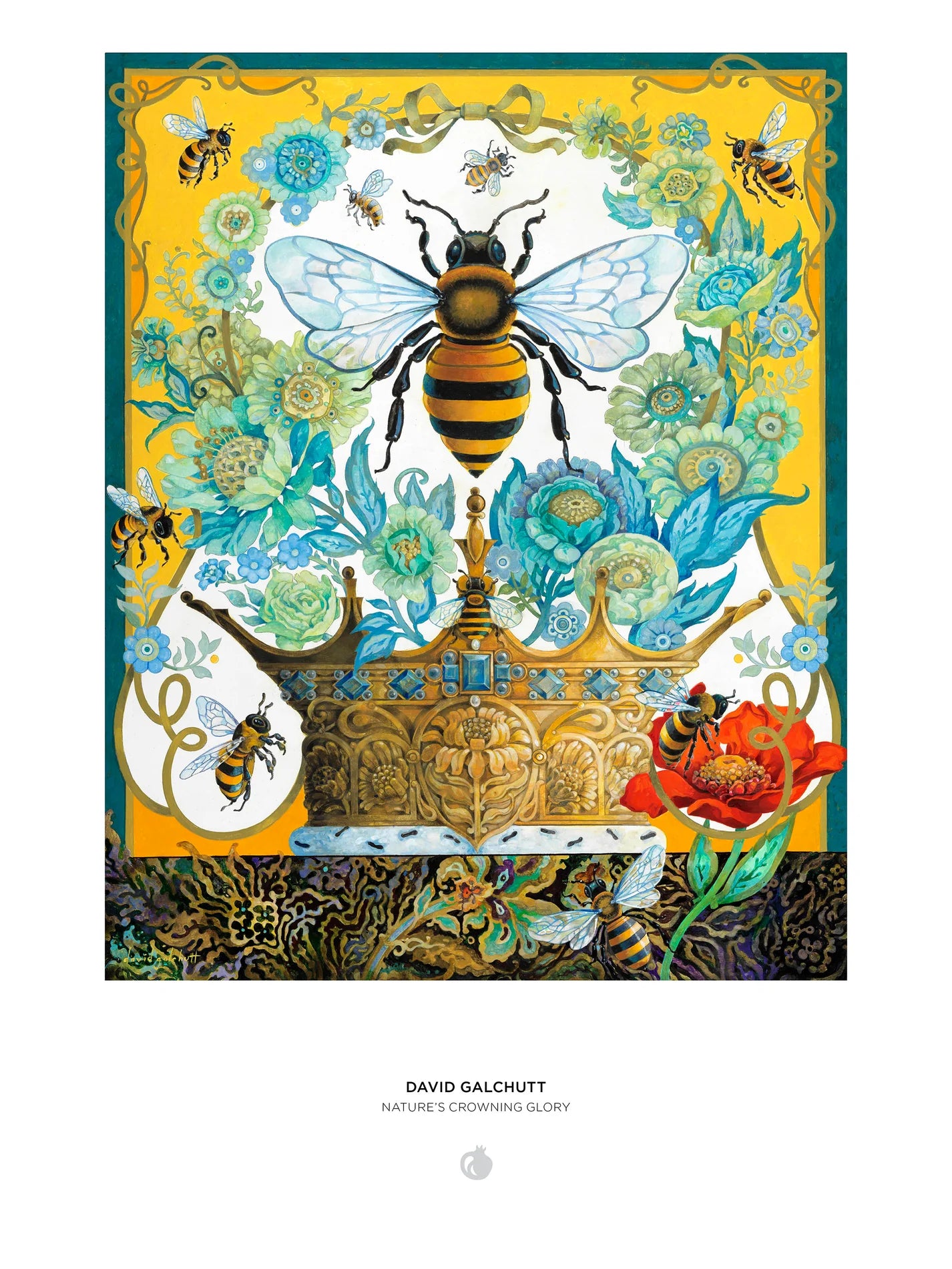 Pomegranate, David Galchutt: Nature's Crowning Glory 1000-Piece Jigsaw Puzzle
