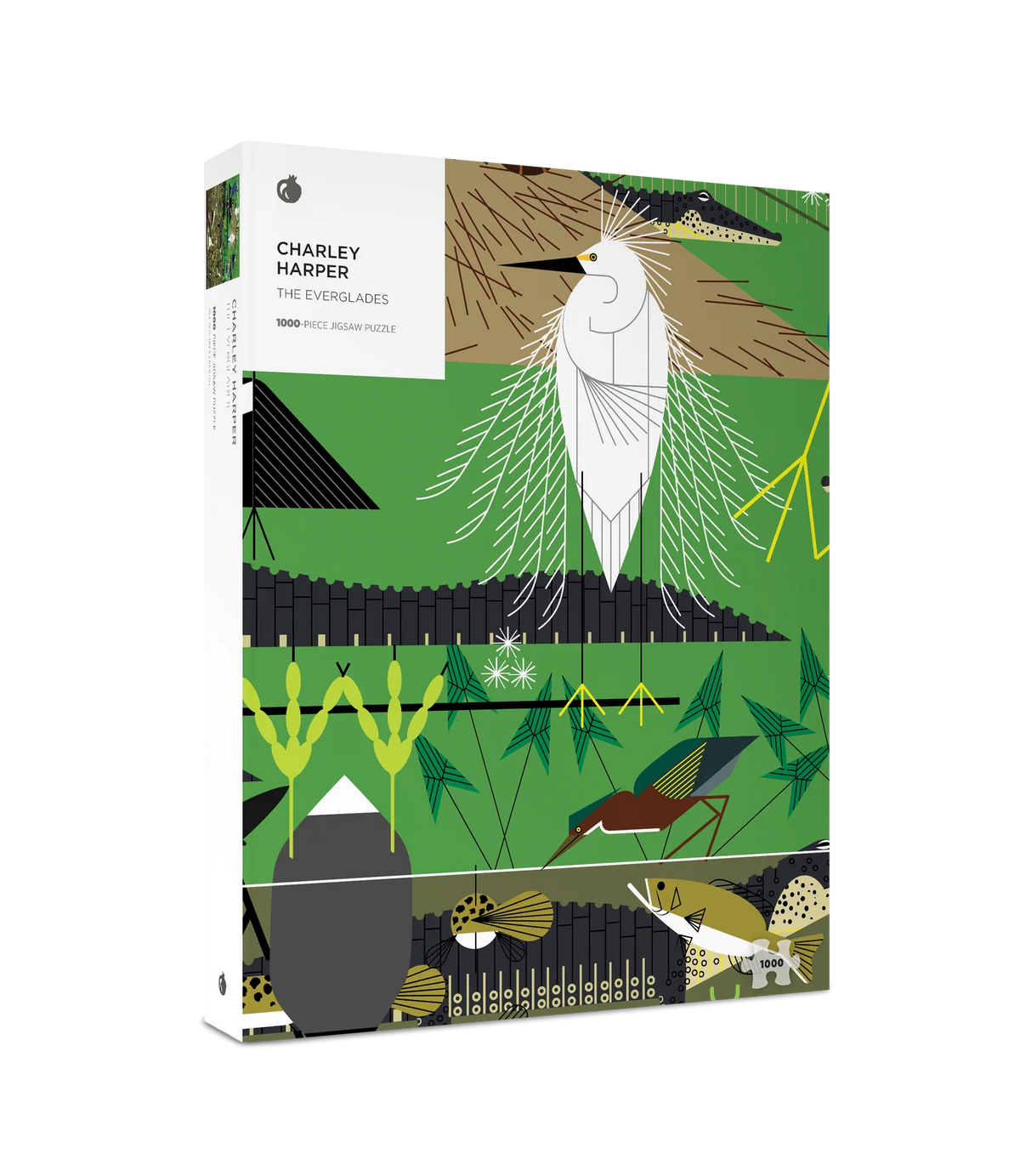 Pomegranate, Charley Harper: The Everglades 1000-Piece Jigsaw Puzzle