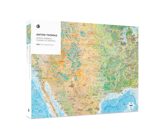 Pomegranate, Anton Thomas: North America: Tundra to Tropics 1000-Piece Jigsaw Puzzle