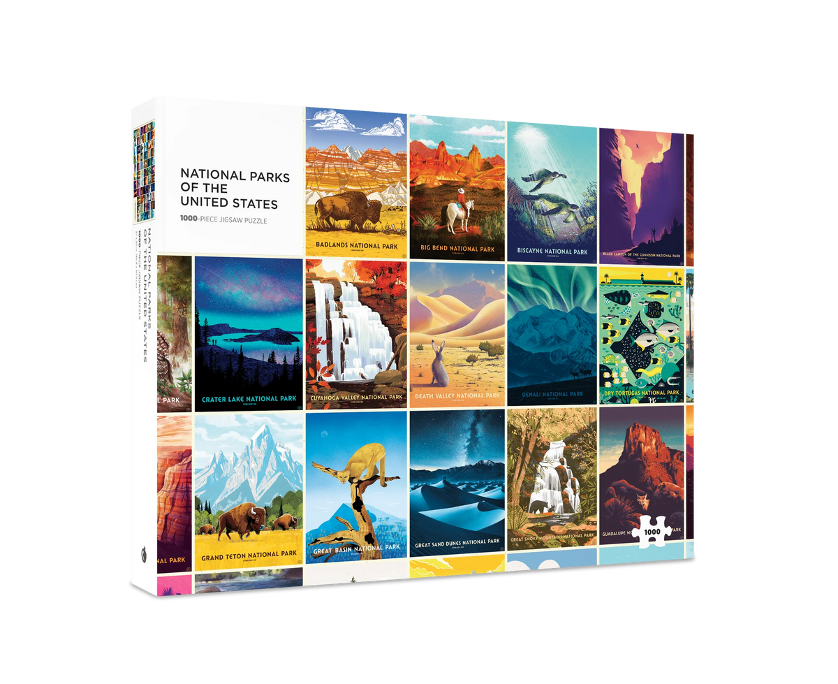 Pomegranate, National Parks 1000-Piece Jigsaw Puzzle