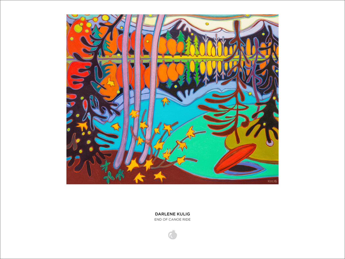 Pomegranate, Darlene Kulig: End of Canoe Ride 1000-Piece Jigsaw Puzzle