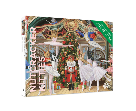 Pomegranate, Carol Lew: Nutcracker Kitties 1000-Piece Jigsaw Puzzle
