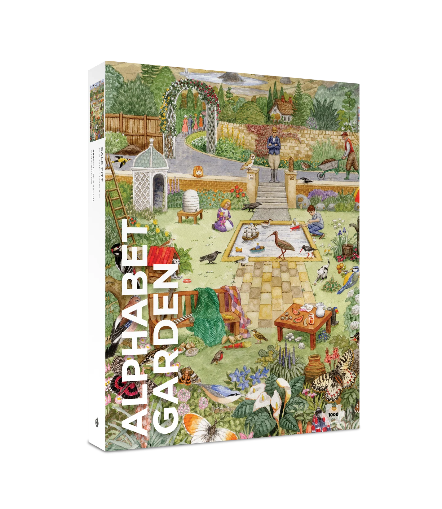 Pomegranate, Gale Pitt: Alphabet Garden 1000-Piece Jigsaw Puzzle