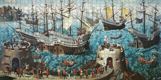 Pomegranate, The Embarkation 1000-Piece Jigsaw Puzzle