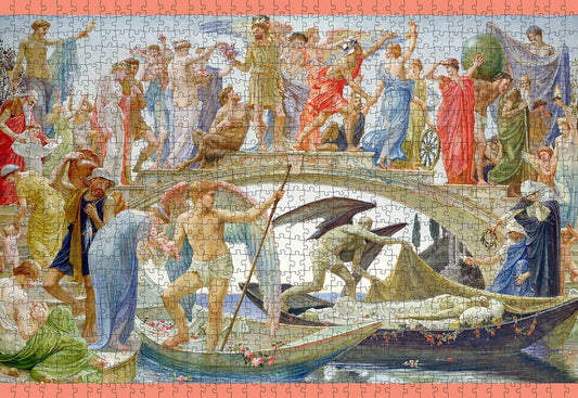 Pomegranate, Walter Crane: The Bridge of Life 1000-Piece Jigsaw Puzzle