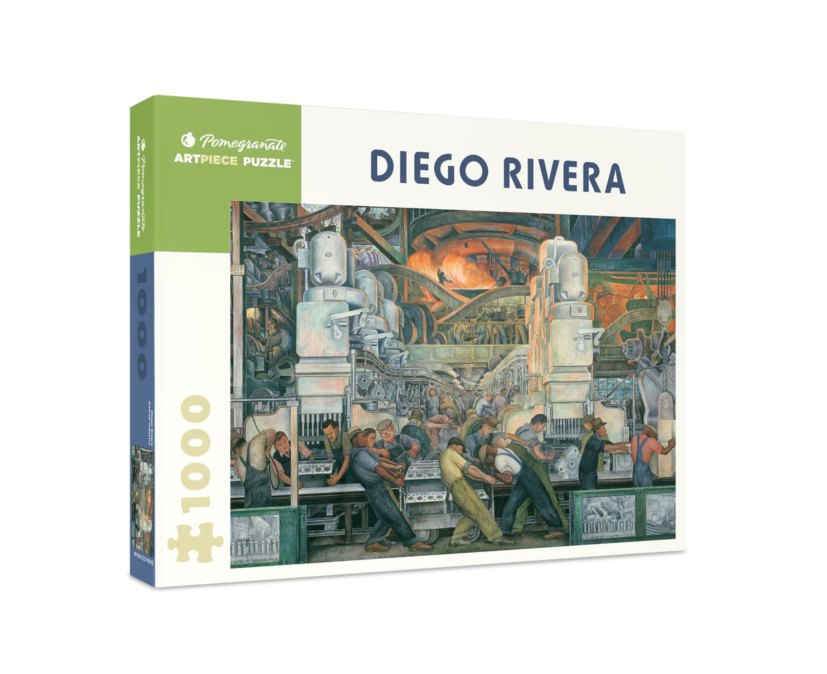 Pomegranate, Diego Rivera: Detroit Industry 1000-piece Jigsaw Puzzle