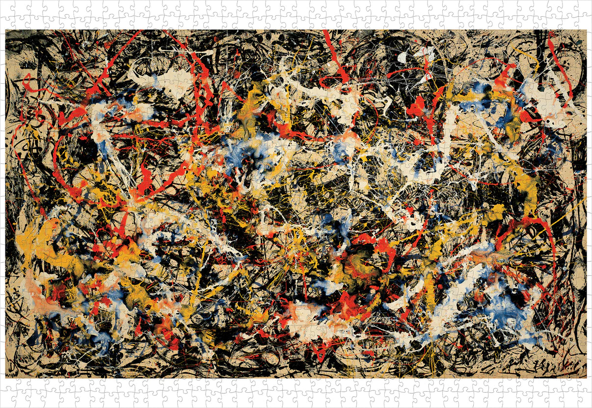 Pomegranate, Jackson Pollock: Convergence 1000-piece Jigsaw Puzzle
