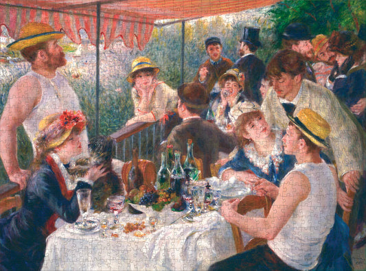 Pomegranate, Pierre-Auguste Renoir: Luncheon of the Boating Party 1000-piece Jigsaw Puzzle