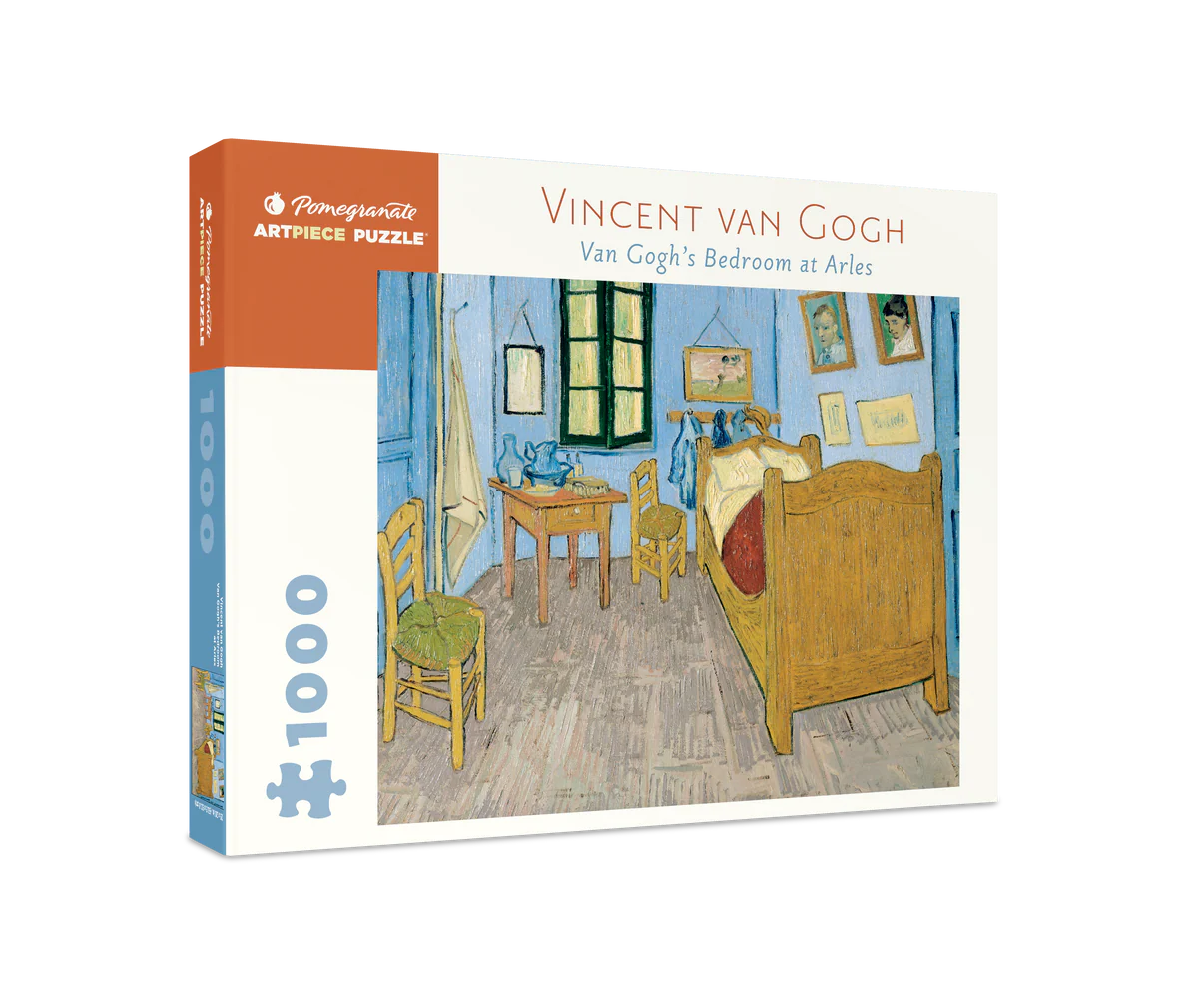 Pomegranate, Vincent van Gogh: Van Gogh’s Bedroom at Arles 1000-piece Jigsaw Puzzle