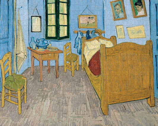 Pomegranate, Vincent van Gogh: Van Gogh’s Bedroom at Arles 1000-piece Jigsaw Puzzle