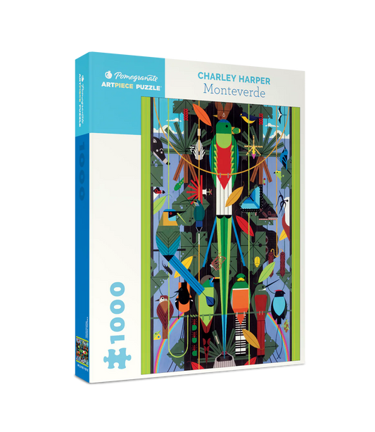 Pomegranate, Charley Harper: Monteverde 1000-Piece Jigsaw Puzzle
