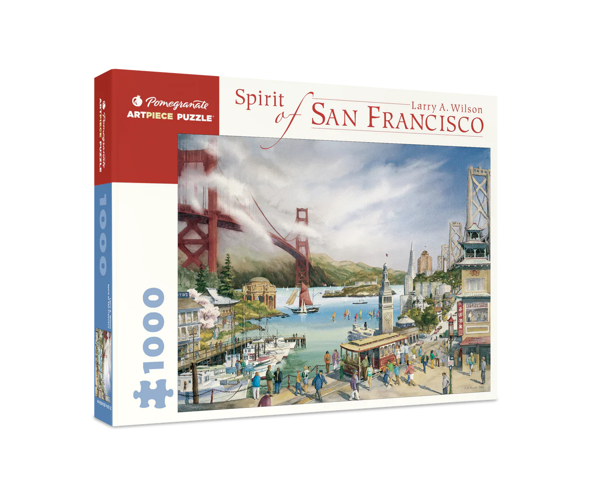 Pomegranate, Larry A. Wilson: Spirit of San Francisco 1000-Piece Jigsaw Puzzle