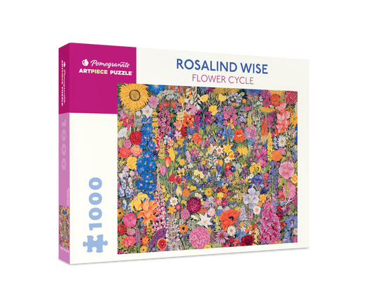 Pomegranate, Rosalind Wise: Flower Cycle 1000-Piece Jigsaw Puzzle
