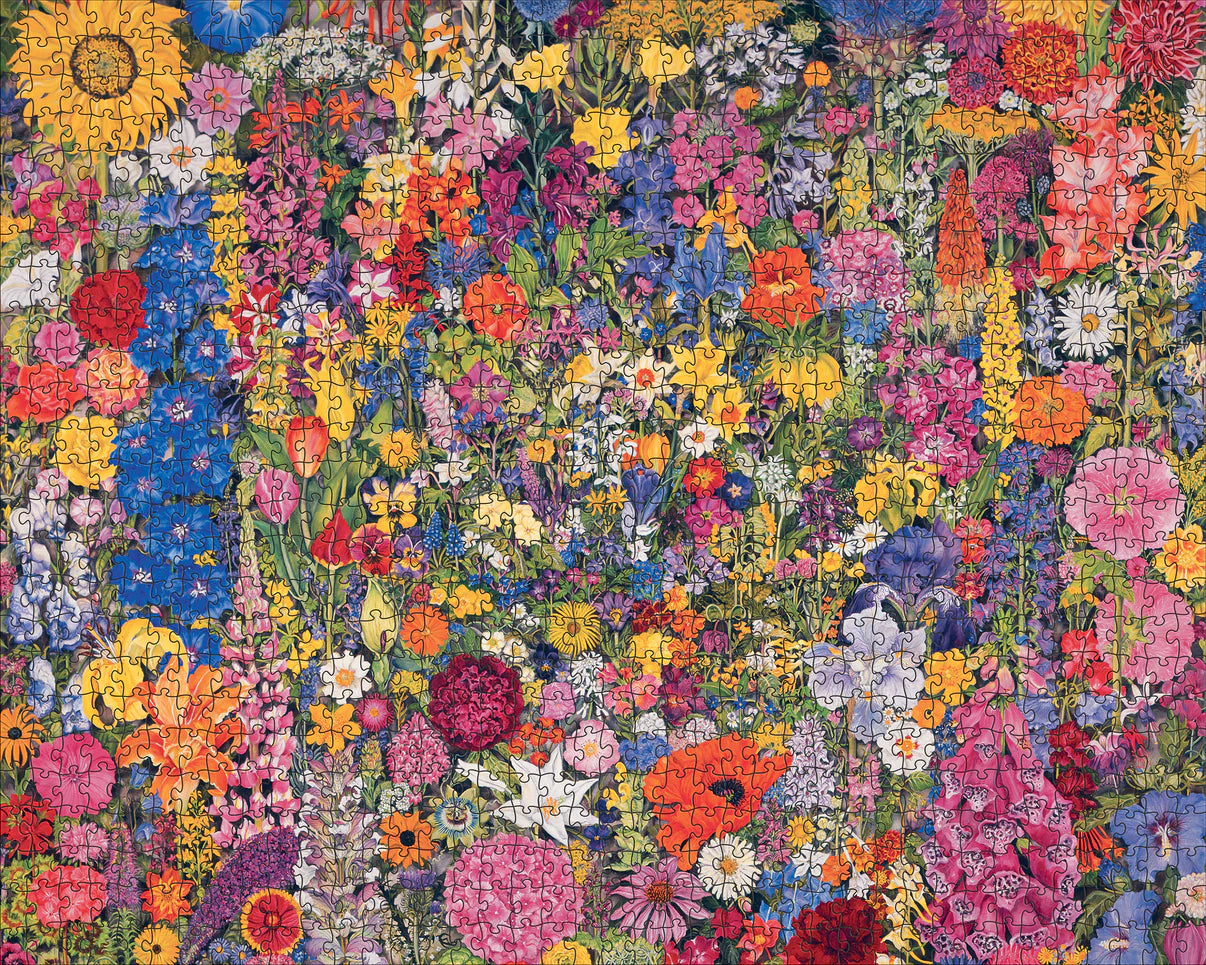 Pomegranate, Rosalind Wise: Flower Cycle 1000-Piece Jigsaw Puzzle