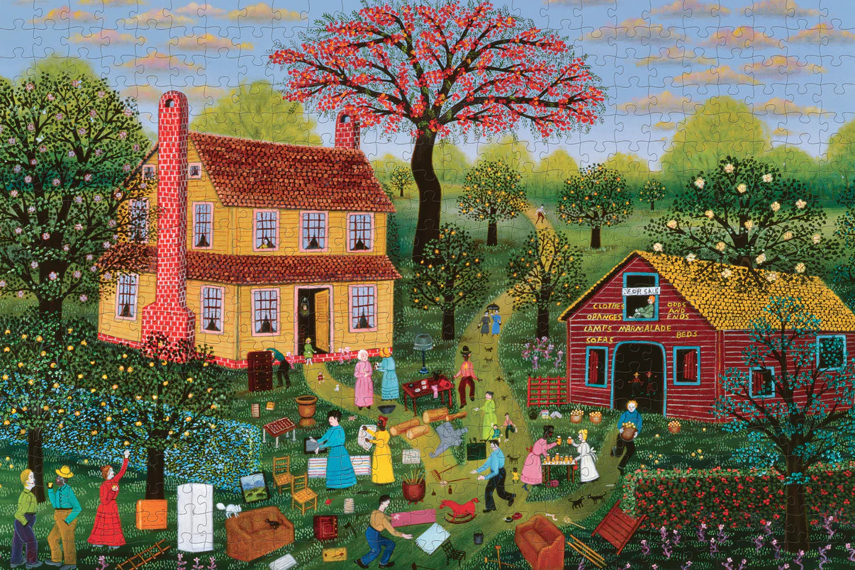 Pomegranate, Mattie Lou O'Kelley: Yard Sale 500-piece Jigsaw Puzzle