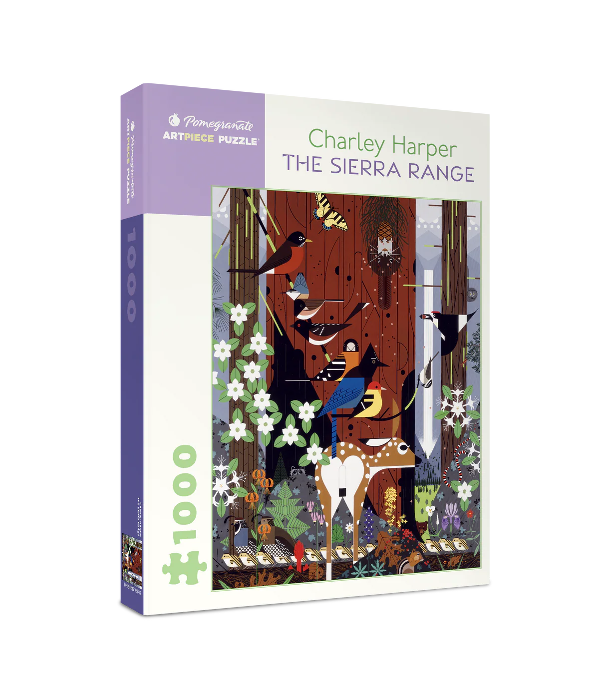 Pomegranate, Charley Harper: The Sierra Range 1000-piece Jigsaw Puzzle