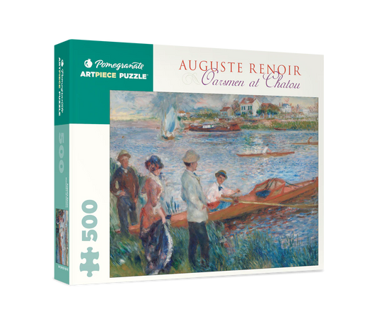 Pomegranate, Auguste Renoir: Oarsmen at Chatou 500-piece Jigsaw Puzzle