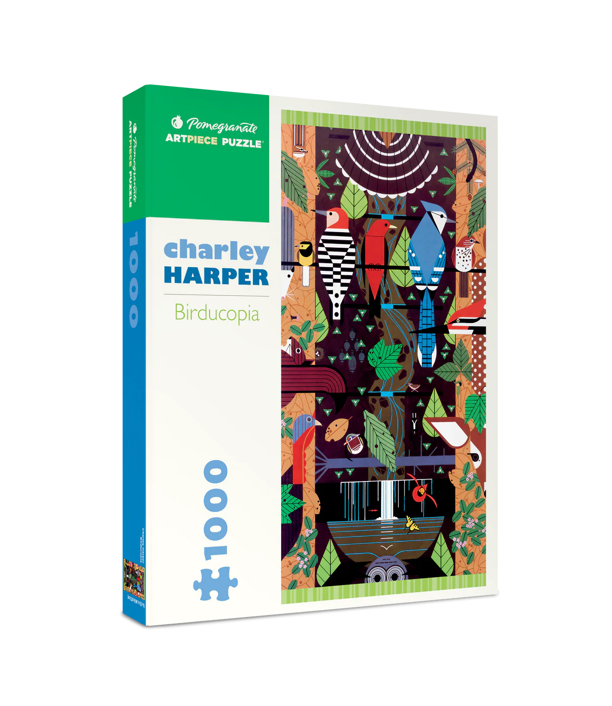 Pomegranate, Charley Harper: Birducopia 1000-piece Jigsaw Puzzle