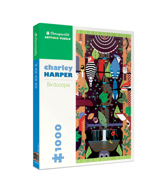 Pomegranate, Charley Harper: Birducopia 1000-piece Jigsaw Puzzle