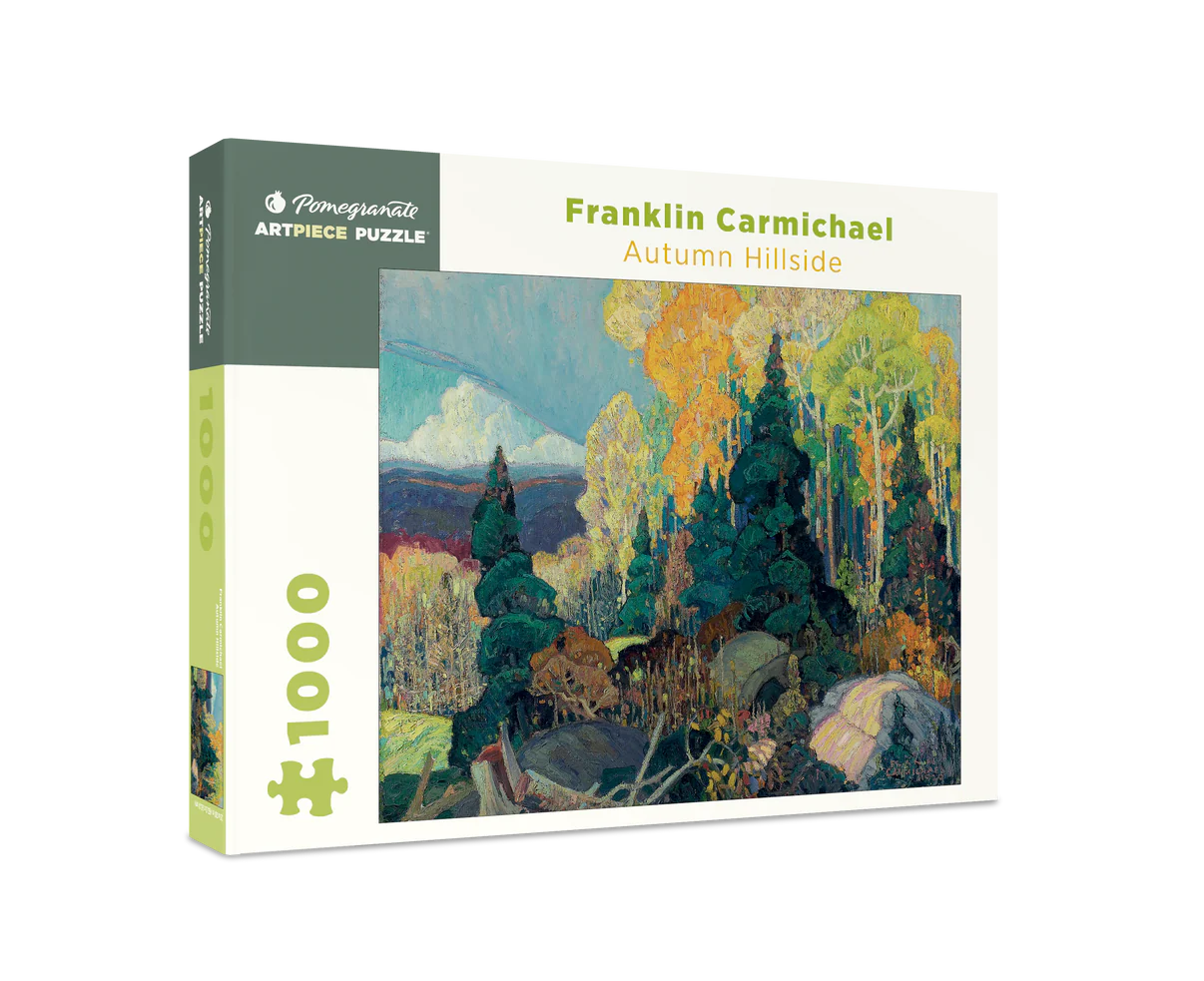 Pomegranate, Franklin Carmichael: Autumn Hillside 1000-piece Jigsaw Puzzle
