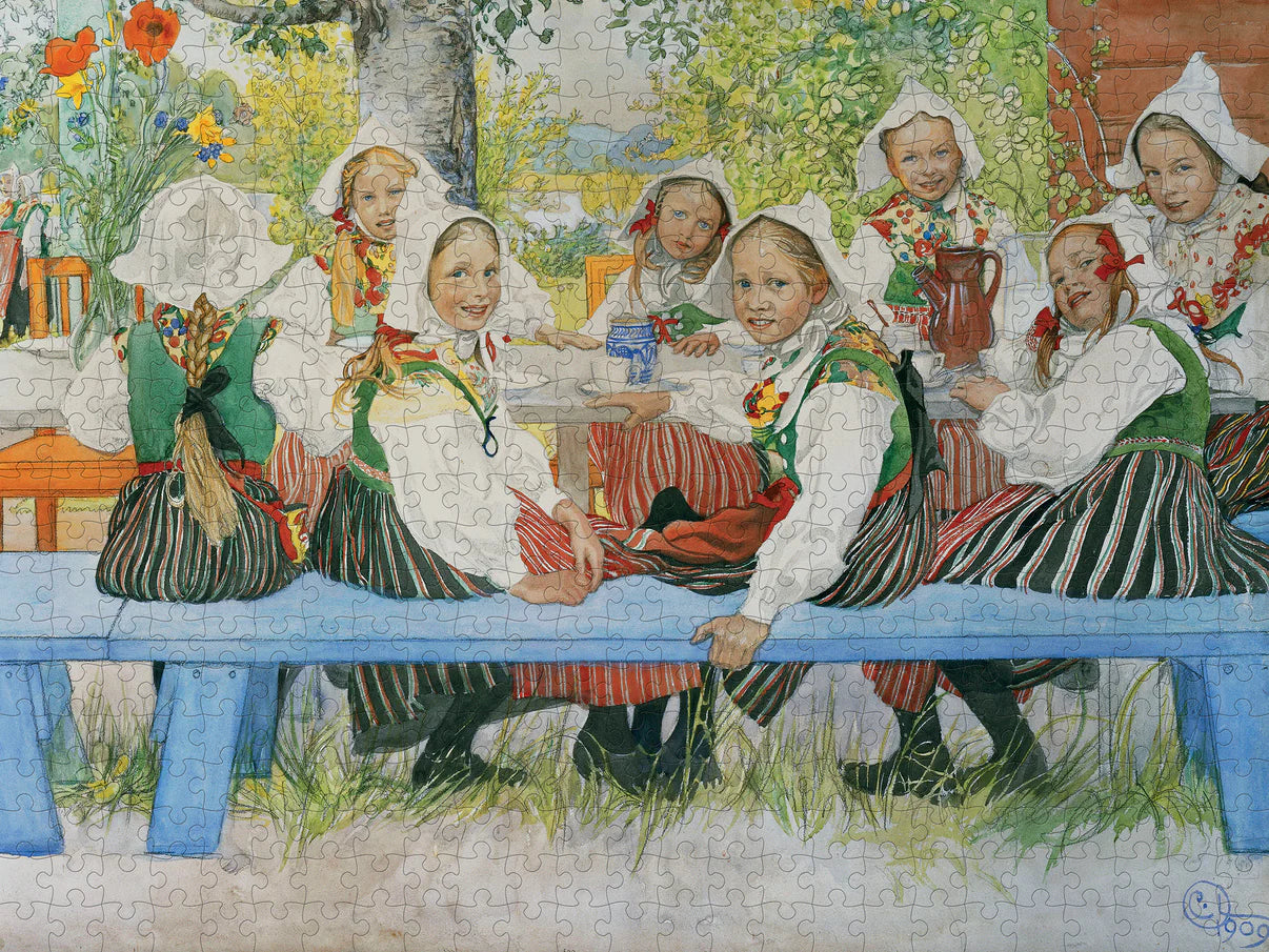 Pomegranate, Carl Larsson: Kersti’s Birthday 500-piece Jigsaw Puzzle