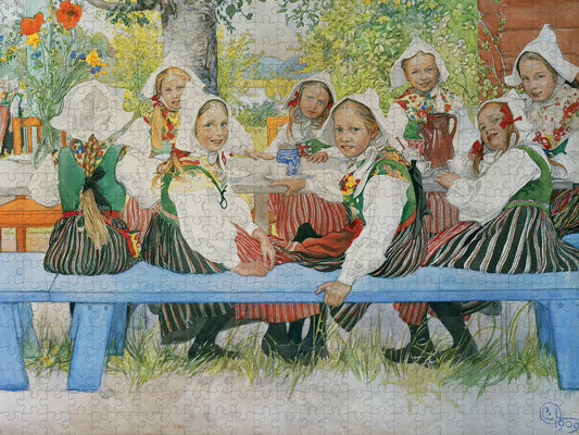 Pomegranate, Carl Larsson: Kersti’s Birthday 500-piece Jigsaw Puzzle