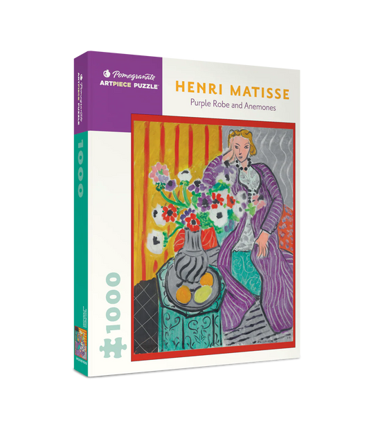 Pomegranate, Henri Matisse: Purple Robe and Anemones 1000-piece Jigsaw Puzzle