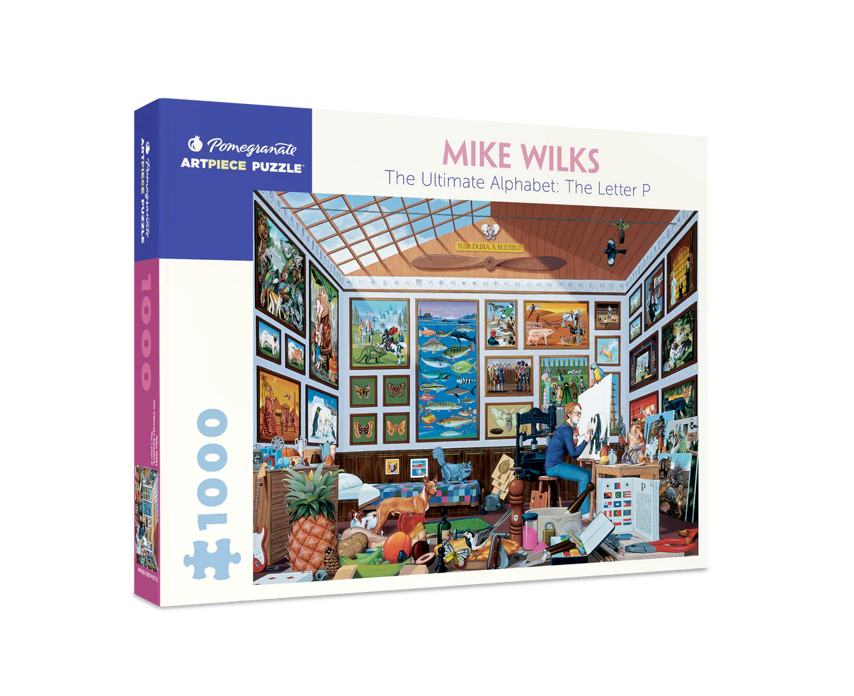 Pomegranate, Mike Wilks: The Ultimate Alphabet: The Letter P 1000-piece Jigsaw Puzzle