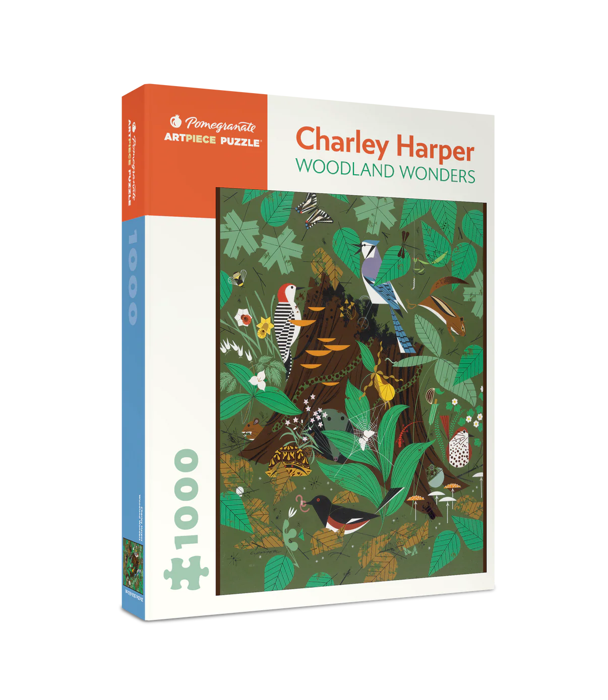 Pomegranate, Charley Harper: Woodland Wonders 1000-piece Jigsaw Puzzle