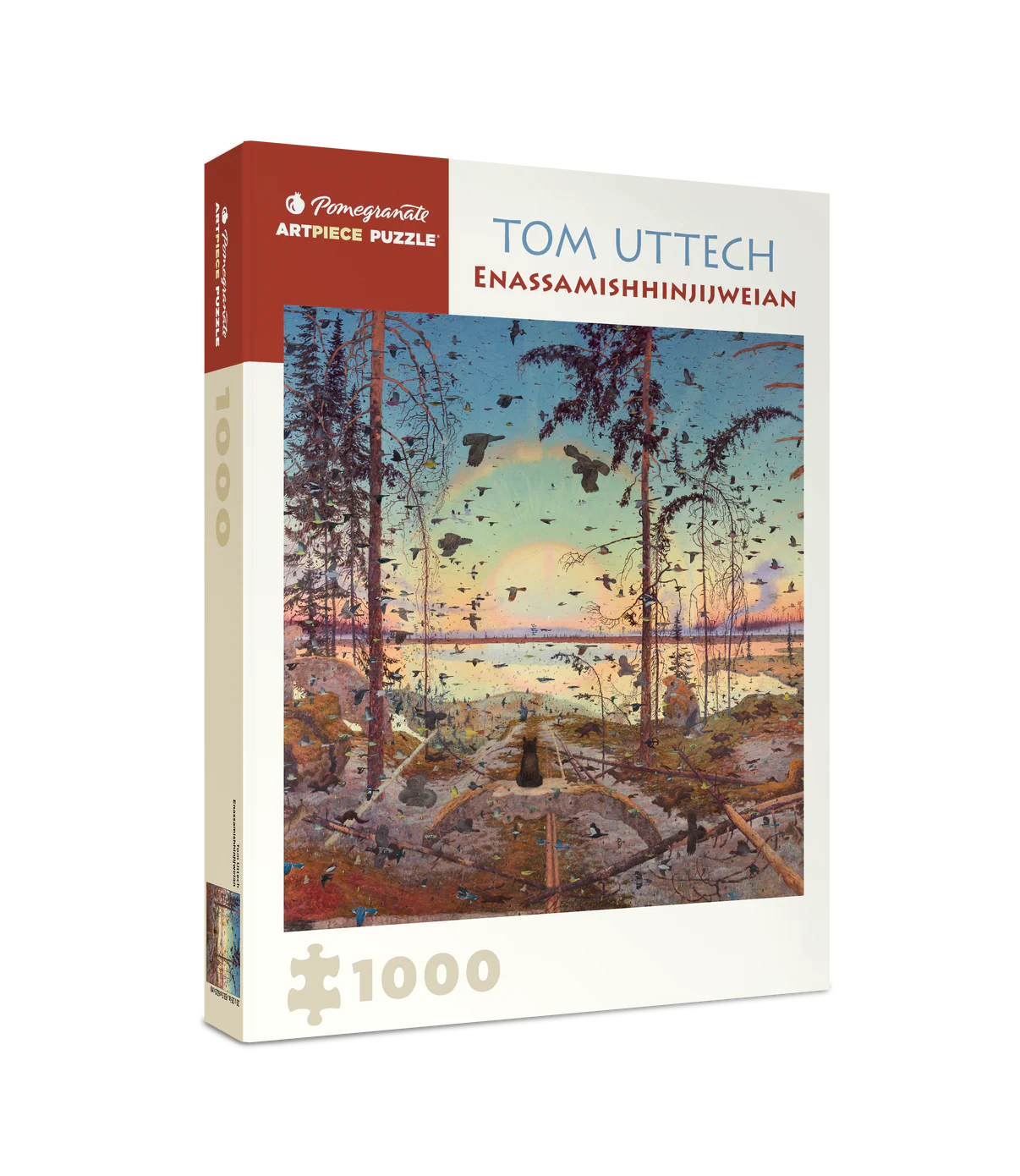 Pomegranate, Tom Uttech: Enassamishhinjijweian 1000-piece Jigsaw Puzzle